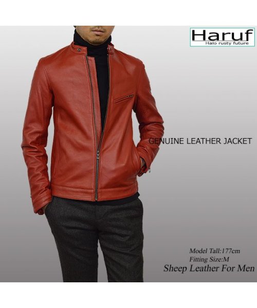 本革 レザージャケット ライダースジャケット 革ジャン メンズ シングルライダース シンプル おしゃれ 秋冬 春 メンズアウター RS2 