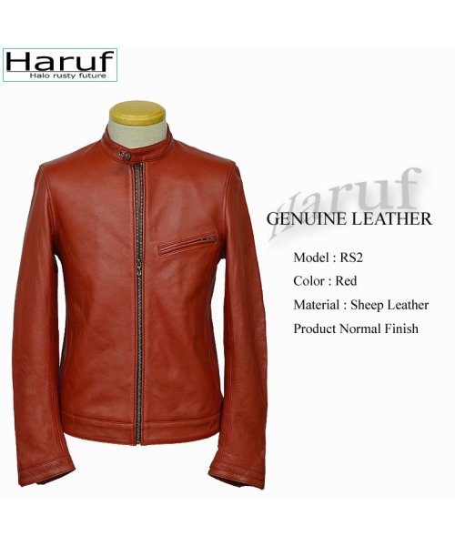 本革 レザージャケット ライダースジャケット 革ジャン メンズ シングルライダース シンプル おしゃれ 秋冬 春 メンズアウター RS2 
