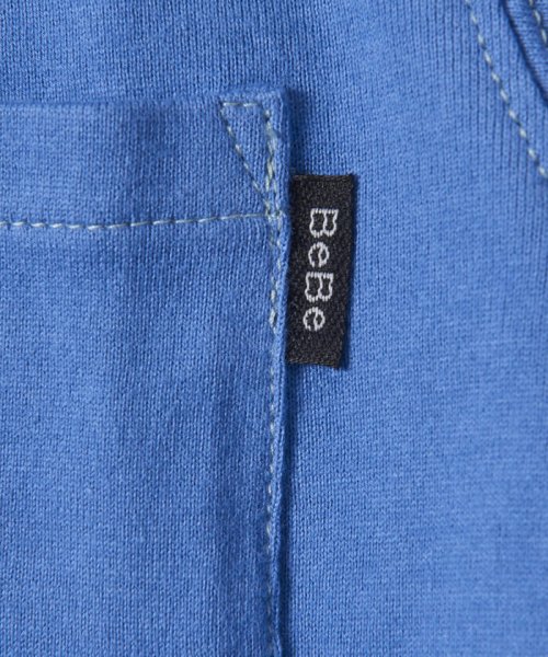 BeBe(ベベ)/【USA コットン】 配色 ステッチ ロゴ プリント  Tシャツ（90～150c/img16