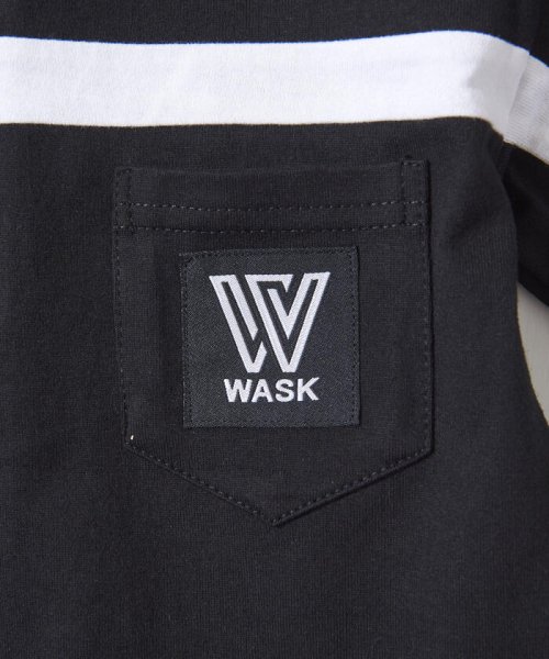 WASK(ワスク)/切替 ワイド 半袖 ポロシャツ (100~160cm)/img08