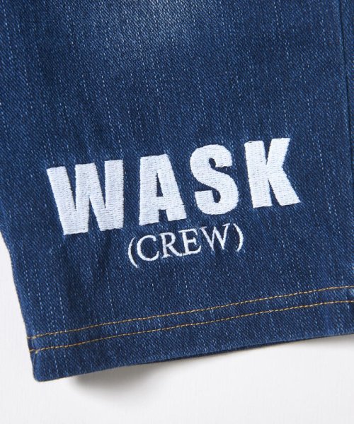 WASK(ワスク)/5.5分丈 デニムニット パンツ (100~160cm)/img09
