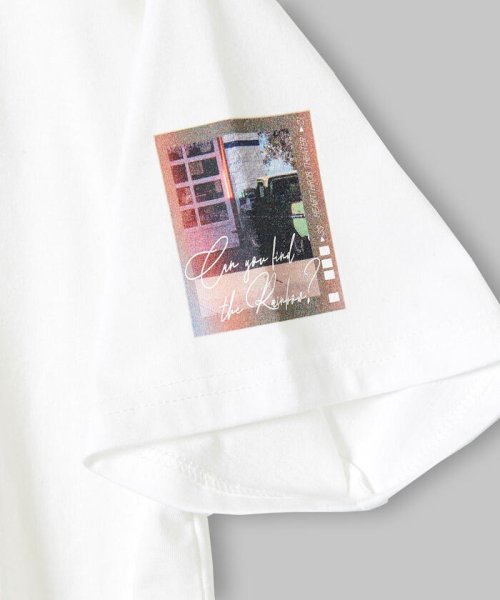 ZIDDY(ジディー)/【ニコ☆プチ掲載】チョーカー風 ベルト Tシャツ(130~160cm)/img12