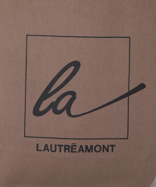 LAUTREAMONT(ロートレアモン)/【WEB別注】《NEW》laロゴ入りトートバック/img06