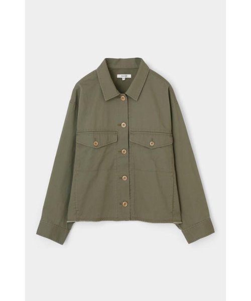 moussy(マウジー)/COTTON MILITARY シャツ/img02