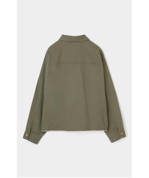 moussy(マウジー)/COTTON MILITARY シャツ/img03