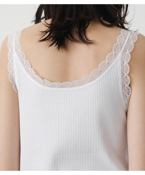 AZUL by moussy(アズールバイマウジー)/BASIC LACE CAMISOLE/img04