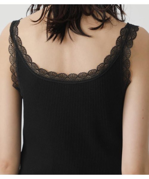 AZUL by moussy(アズールバイマウジー)/BASIC LACE CAMISOLE/img11