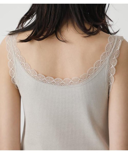 AZUL by moussy(アズールバイマウジー)/BASIC LACE CAMISOLE/img18