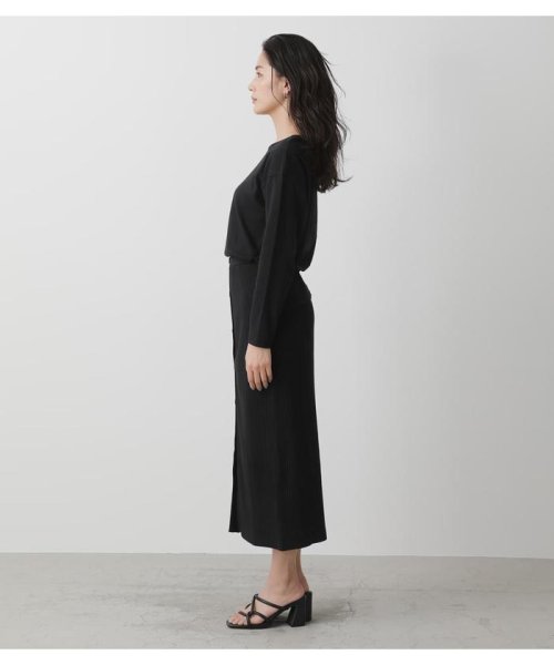 AZUL by moussy(アズールバイマウジー)/FRONT BUTTON CUT ONEPIECE/img05