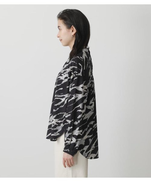 AZUL by moussy(アズールバイマウジー)/MARBLE PATTERN BLOUSE/img05
