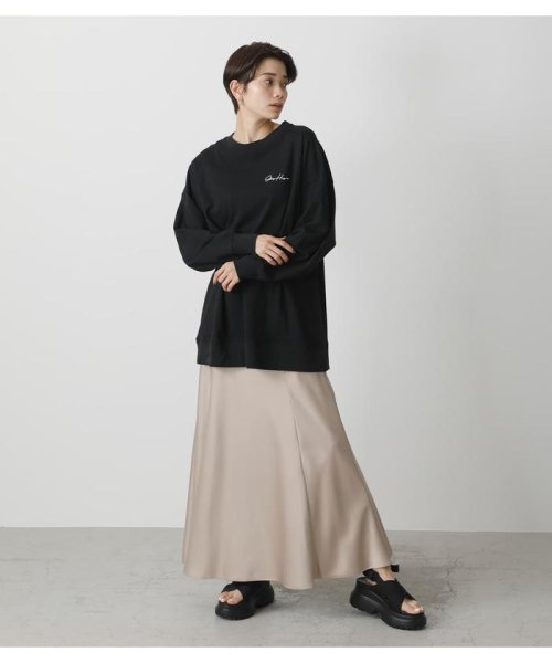 AZUL by moussy(アズールバイマウジー)/SATIN NARROW SKIRT/img02