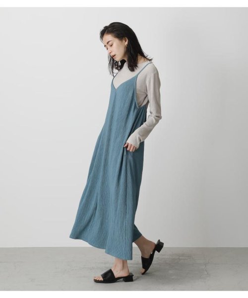AZUL by moussy(アズールバイマウジー)/CREPE PLEATS SET ONEPIECE/img10