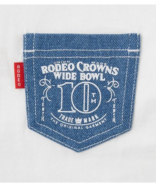 RODEO CROWNS WIDE BOWL(ロデオクラウンズワイドボウル)/キッズ10th vintage Tシャツ/img03