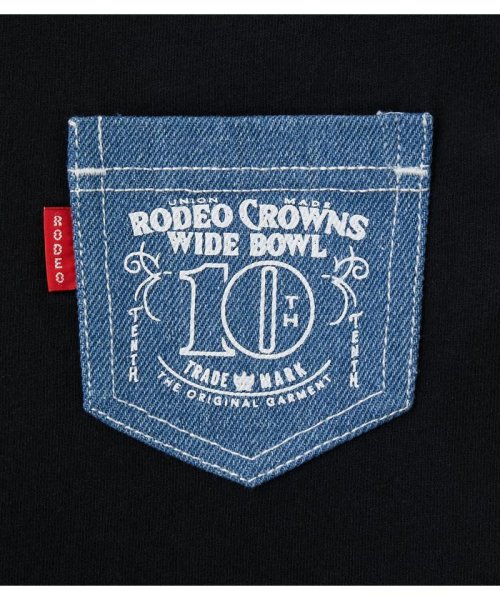 RODEO CROWNS WIDE BOWL(ロデオクラウンズワイドボウル)/キッズ10th vintage Tシャツ/img09