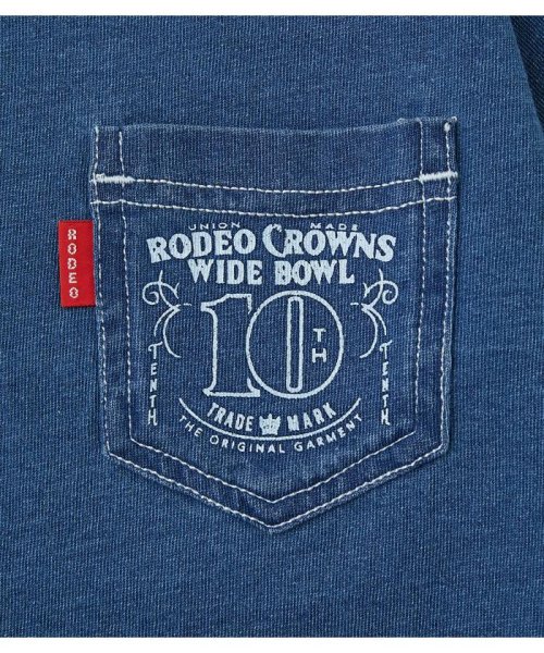 RODEO CROWNS WIDE BOWL(ロデオクラウンズワイドボウル)/キッズ10th vintage Tシャツ/img15