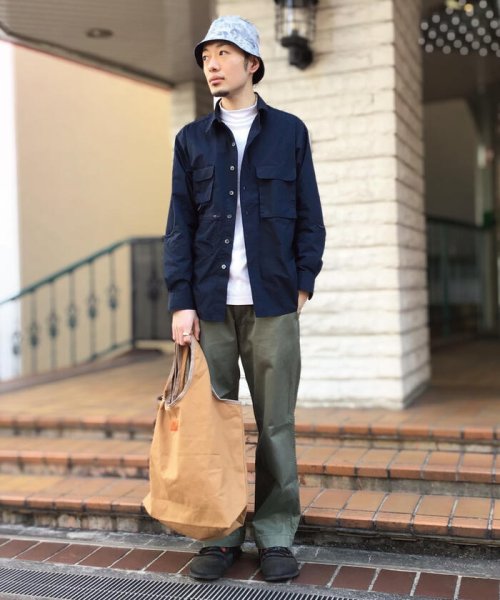 GLOSTER(GLOSTER)/POPLIN Fishing Shirt フィッシングシャツ/img32