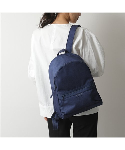 新品】ロンシャン ル 出会っ プリアージュ ネオ M バックパック ネイビー# 