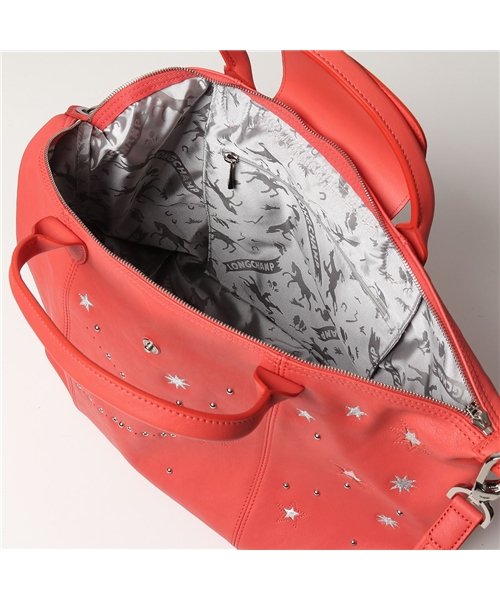 Longchamp(ロンシャン)/1515 874 ル プリアージュ ハンドバッグ ショルダーバッグ レザー スター 星 刺繍 スタッズ装飾 鞄 589 レディース/img06