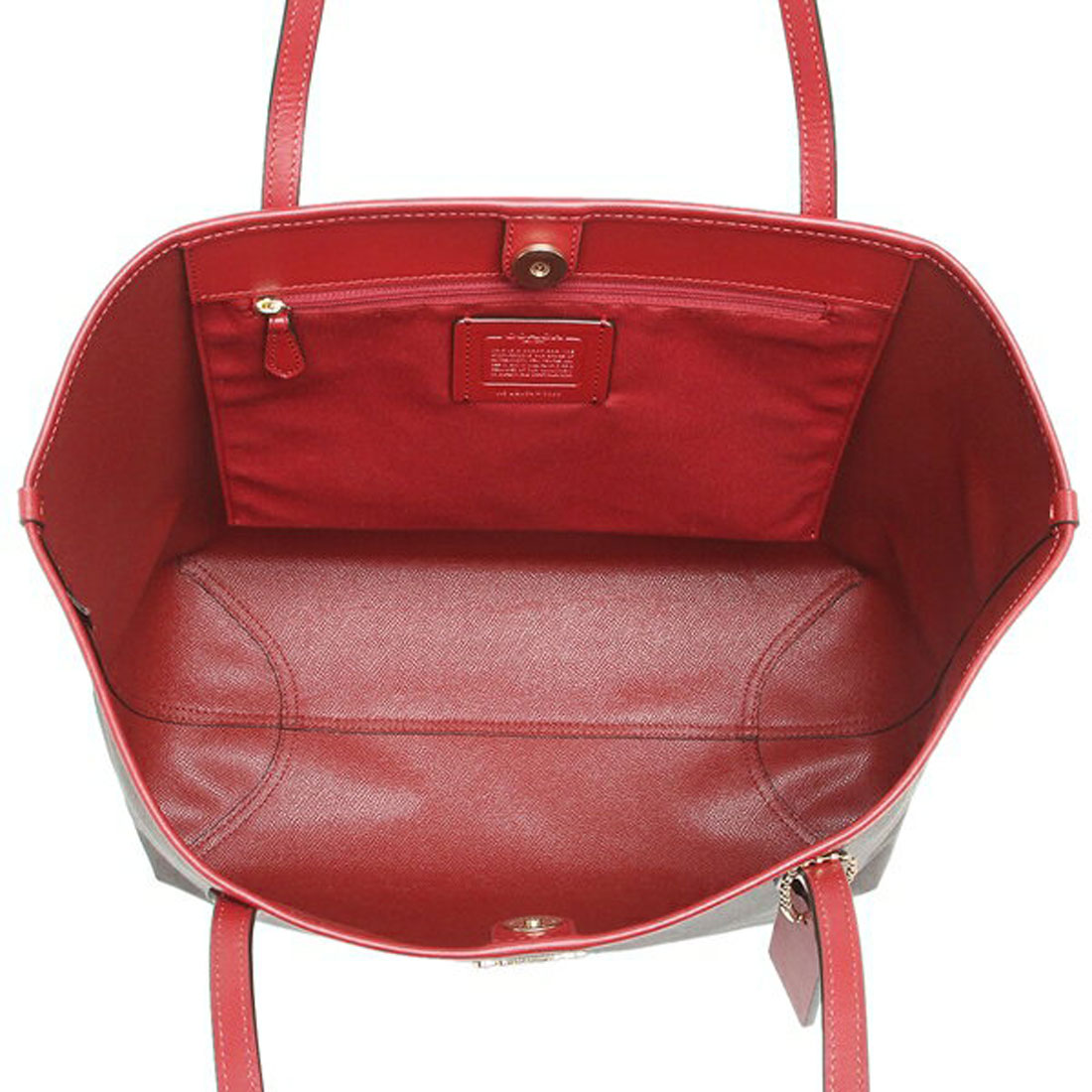 コーチ アウトレット トートバッグ シグネチャー ブラウン レッド レディース COACH 5696 IMRVQ