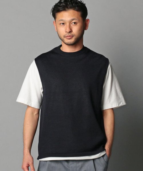 NOLLEY’S goodman(ノーリーズグッドマン)/【THIBAULT VAN DER STRAETE/ティボー・ヴァンダル・ストラット】5001 CREW NECK VEST/img13