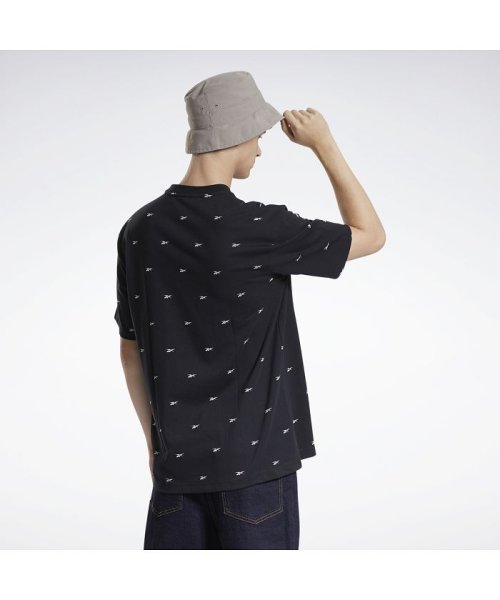 Reebok(リーボック)/クラシックス オールオーバープリント ニット Tシャツ / Classics Allover Print Knit T－Shirt/img01