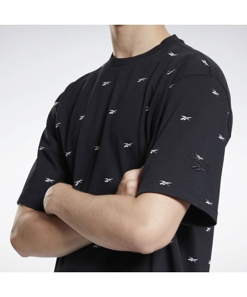 Reebok(リーボック)/クラシックス オールオーバープリント ニット Tシャツ / Classics Allover Print Knit T－Shirt/img02