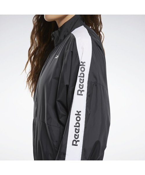 Reebok(Reebok)/トレーニング エッセンシャルズ ウーブン リニアロゴジャケット / Training Essentials Woven Linear Logo Jacket/img04