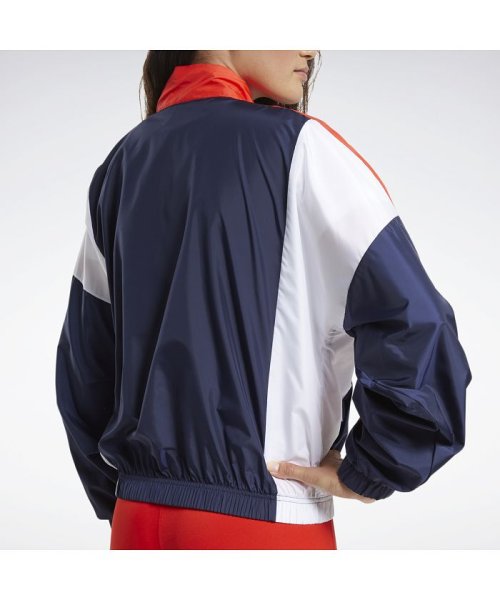 Reebok(Reebok)/トレーニング エッセンシャルズ ウーブン リニアロゴジャケット / Training Essentials Woven Linear Logo Jacket/img04