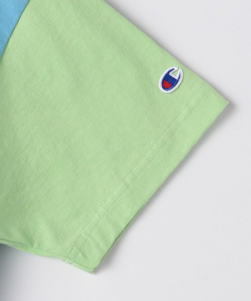 クーポン セール 30 Off 別注 Champion チャンピオン ワンピース ウェーブ グリーンレーベルリラクシング キッズ Green Label Relaxing Kids Magaseek
