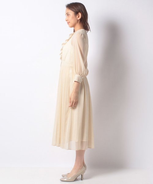 セール ドットプリントタックワンピース アナイ Anayi Magaseek