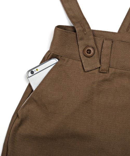 セール ツイルサスペンダーパンツ ワイドパンツ メンズ サスペンダー ツイル ラグスタイル Luxstyle Magaseek