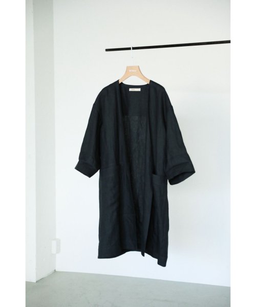 BLACK BY MOUSSY(ブラックバイマウジー)/linen over jacket/img08