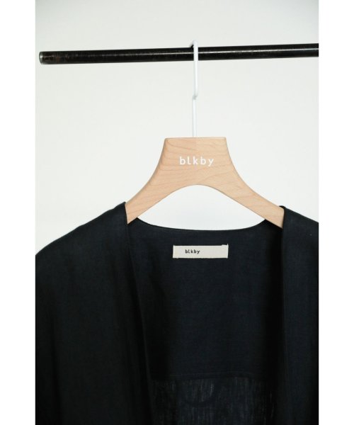 BLACK BY MOUSSY(ブラックバイマウジー)/linen over jacket/img10