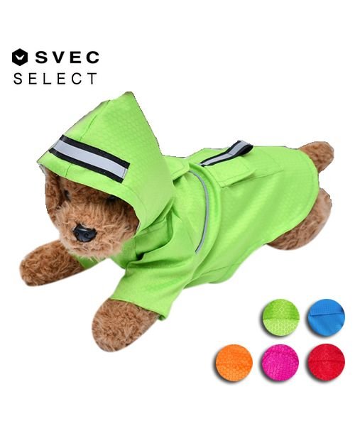 SVEC(シュベック)/ドッグウェア 犬 服 レインジャケット レインコート NXL2014－CP/img11