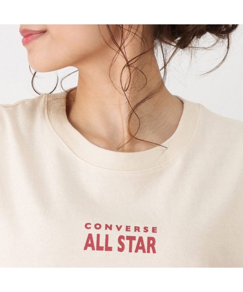 MAC HOUSE(women)(マックハウス（レディース）)/CONVERSE コンバース ネップ天竺プリントTシャツ 1282－7856/img04