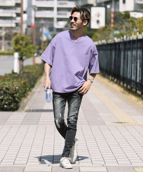 キーネックbig無地tシャツ Tシャツ メンズ ティーシャツ 半袖 カットソー トップス キーネック ビッグシルエット ジギーズショップ Jiggys Shop Magaseek キーネックbig無地tシャツ Tシャツ メンズ ティーシャツ 半袖 カットソー トップス キーネック ビッグシルエット ジギーズショップ Jiggys Shop Magaseek