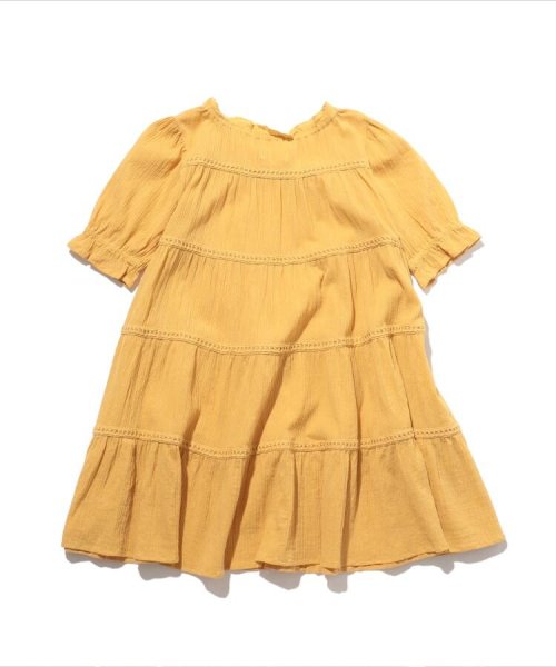 セール 90 150cm 楊柳ティアードワンピース シューラルーキッズ Shoo La Rue Kids Magaseek