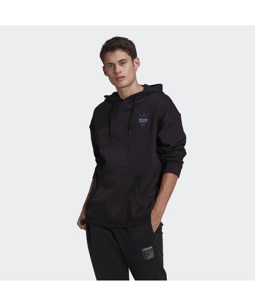 R Y V アブストラクト トレフォイルパーカー アディダス オリジナルス Adidas Originals Magaseek