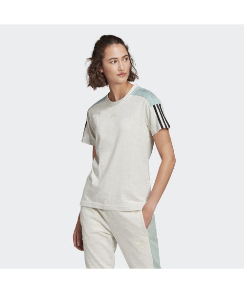 セール アディダス エッセンシャルズ ロゴ カラーブロック 半袖tシャツ Adidas Essentials Logo Colorblock Tee アディダス Adidas Magaseek