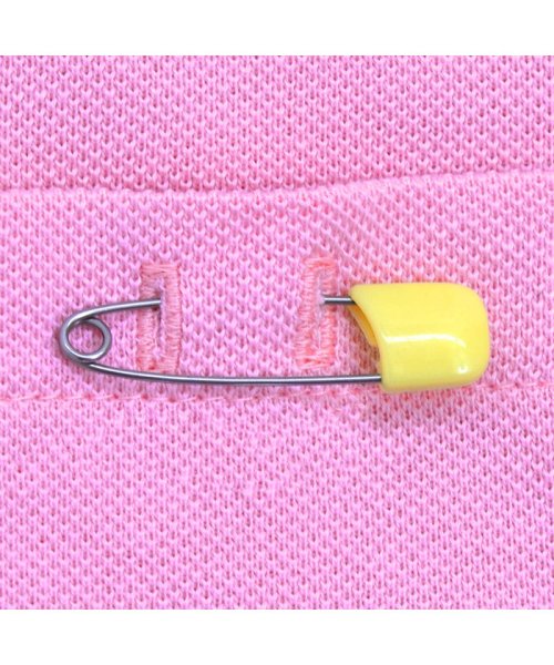 COLORFUL CANDY STYLE(カラフルキャンディスタイル)/ポロシャツ 半袖 110cm ピンク×黒猫（刺繍入り）/img05