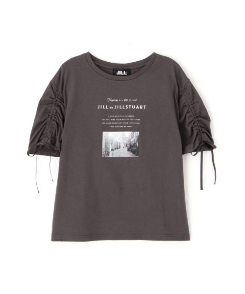 JILL by JILL STUART(ジル バイ ジル スチュアート)/ドロストロゴTシャツ/img01