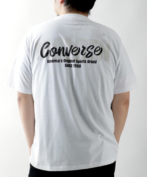 MARUKAWA(大きいサイズのマルカワ)/【CONVERSE】コンバース Tシャツ 大きいサイズ バック ロゴ プリント 半袖 ティーシャツ アメカジ カジュアル/img13