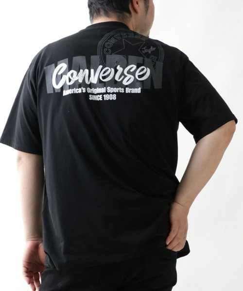 MARUKAWA(大きいサイズのマルカワ)/【CONVERSE】コンバース Tシャツ 大きいサイズ バック ロゴ プリント 半袖 ティーシャツ アメカジ カジュアル/img15