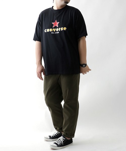 MARUKAWA(大きいサイズのマルカワ)/【CONVERSE】コンバース Tシャツ 大きいサイズ ロゴ プリント 半袖 ティーシャツ アメカジ カジュアル/img05