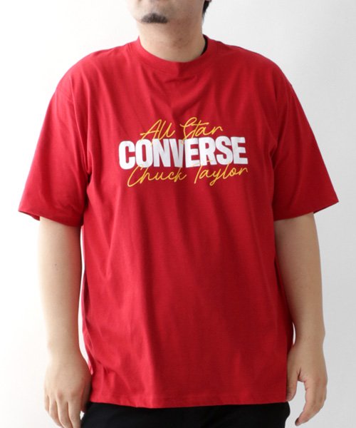 MARUKAWA(大きいサイズのマルカワ)/【CONVERSE】コンバース Tシャツ 大きいサイズ ロゴ プリント 半袖 ティーシャツ アメカジ カジュアル/img10