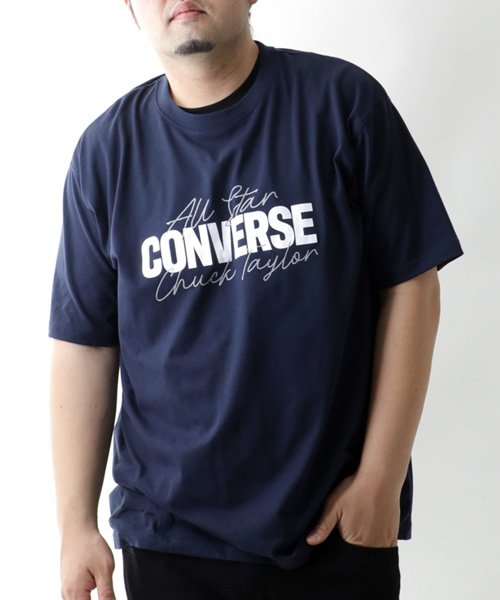 MARUKAWA(大きいサイズのマルカワ)/【CONVERSE】コンバース Tシャツ 大きいサイズ ロゴ プリント 半袖 ティーシャツ アメカジ カジュアル/img12