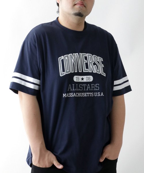 MARUKAWA(大きいサイズのマルカワ)/【CONVERSE】コンバース Tシャツ 大きいサイズ ロゴ プリント 半袖 ティーシャツ アメカジ カジュアル/img13