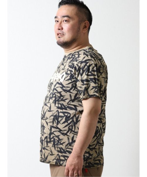 GRAND-BACK(グランバック)/【大きいサイズ】デシグアル/Desigual 自然モチーフ 半袖Tシャツ/img01