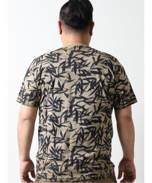 GRAND-BACK(グランバック)/【大きいサイズ】デシグアル/Desigual 自然モチーフ 半袖Tシャツ/img02