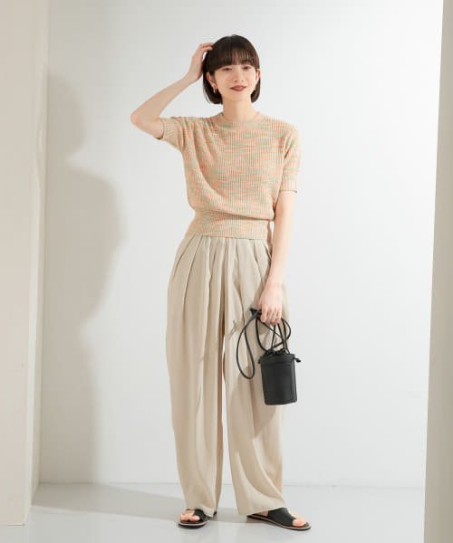 クーポン開催中 セール 50 Off Mixヤーンクロップドニット ケービーエフ Kbf Magaseek